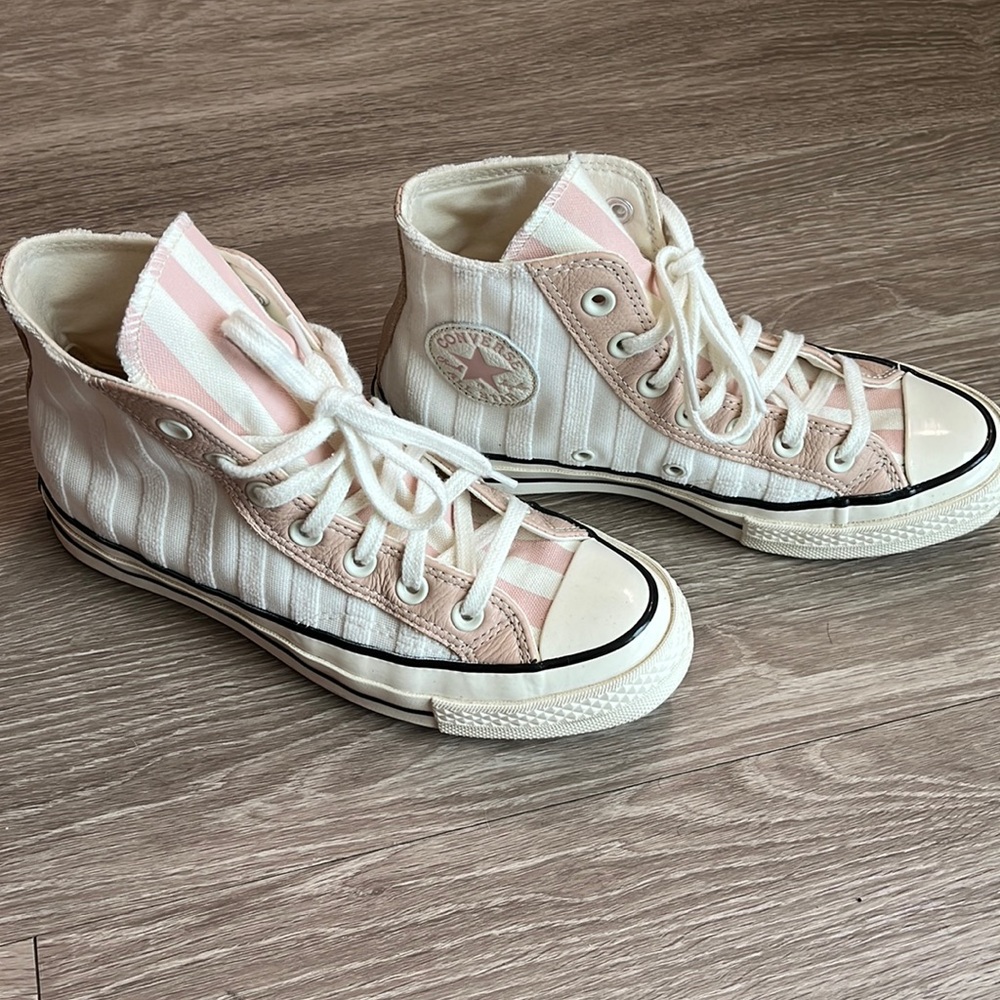 Striped Converse